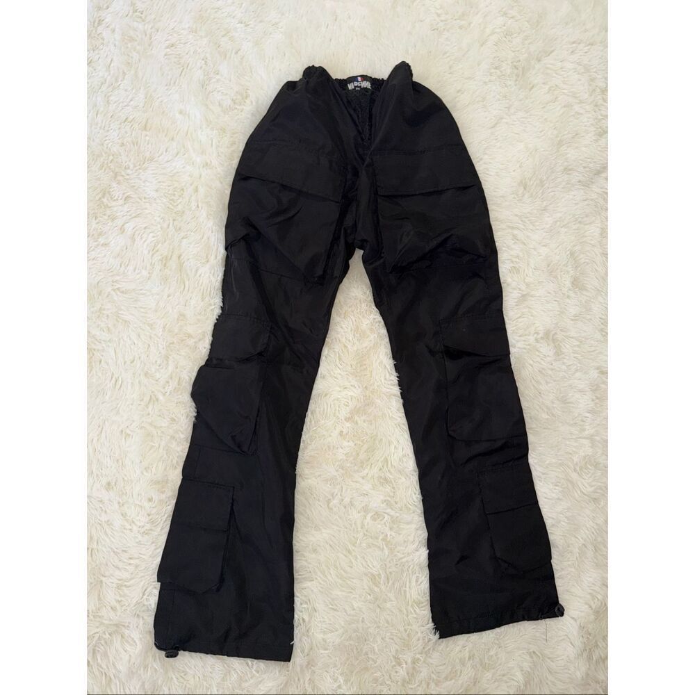 VARENNE size XS black v cut cargo pants